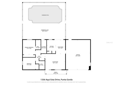 PUNTA GORDA ISLES!! WELL MAINTAINED 2 BEDROOM, 2BATH, 2 CAR on Saint Andrews South Golf Club in Florida - for sale on GolfHomes.com, golf home, golf lot