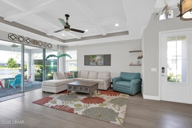 GORGEOUS POND VIEW ALONG WITH DESIGNER FINISHES IN THIS ANTIGUA on LPGA International Golf Course in Florida - for sale on GolfHomes.com, golf home, golf lot