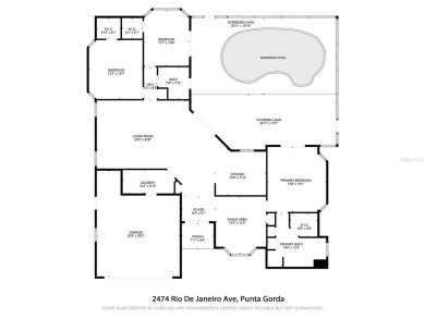 DEEP CREEK!  UPDATED 3-BEDROOM, 2-BATH, 2-CAR GARAGE LAKEFRONT on Deep Creek Golf Club in Florida - for sale on GolfHomes.com, golf home, golf lot