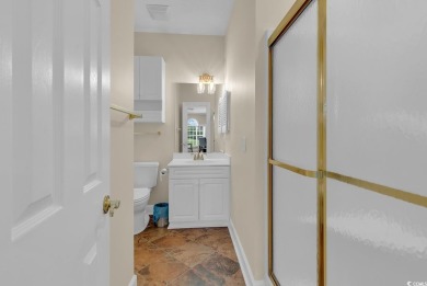 Must see! This stunning first-floor, 2-bedroom, 2-bathroom end on Myrtlewood Golf Course and Club  in South Carolina - for sale on GolfHomes.com, golf home, golf lot