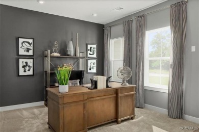 Get to know The Two-Story Savannah to be built on a wooded lot on Highlands Golfers Club in Virginia - for sale on GolfHomes.com, golf home, golf lot