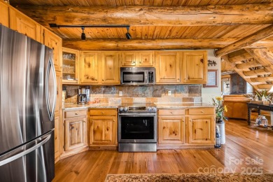 Escape to the mountains in this gorgeous 3BR/2BA, 1,900 sq ft on Wolf Laurel Country Club in North Carolina - for sale on GolfHomes.com, golf home, golf lot