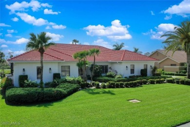 This exquisite 3-bedroom plus den, 3-bath home has been on Fiddlesticks Country Club in Florida - for sale on GolfHomes.com, golf home, golf lot