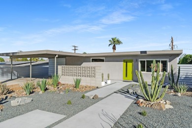 This mid-century modern home combines timeless design with on Tahquitz Creek Golf Resort in California - for sale on GolfHomes.com, golf home, golf lot