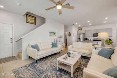 You'll love coming home to this stunning 2023-built waterfront on Venetian Bay Golf Course in Florida - for sale on GolfHomes.com, golf home, golf lot