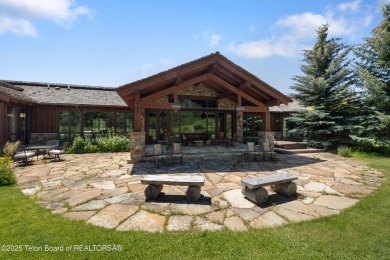 Spacious Larry Berlin designed home on a private cul-de-sac on Jackson Hole Golf and Tennis Club in Wyoming - for sale on GolfHomes.com, golf home, golf lot