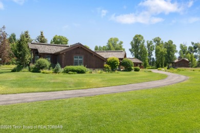 Spacious Larry Berlin designed home on a private cul-de-sac on Jackson Hole Golf and Tennis Club in Wyoming - for sale on GolfHomes.com, golf home, golf lot