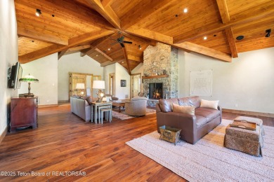 Spacious Larry Berlin designed home on a private cul-de-sac on Jackson Hole Golf and Tennis Club in Wyoming - for sale on GolfHomes.com, golf home, golf lot