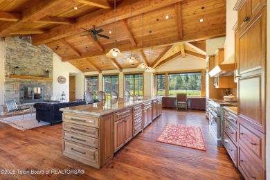 Spacious Larry Berlin designed home on a private cul-de-sac on Jackson Hole Golf and Tennis Club in Wyoming - for sale on GolfHomes.com, golf home, golf lot