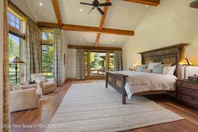 Spacious Larry Berlin designed home on a private cul-de-sac on Jackson Hole Golf and Tennis Club in Wyoming - for sale on GolfHomes.com, golf home, golf lot