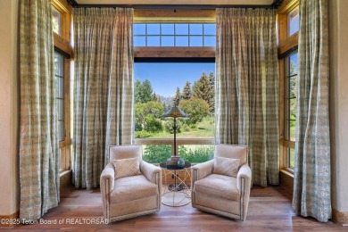 Spacious Larry Berlin designed home on a private cul-de-sac on Jackson Hole Golf and Tennis Club in Wyoming - for sale on GolfHomes.com, golf home, golf lot