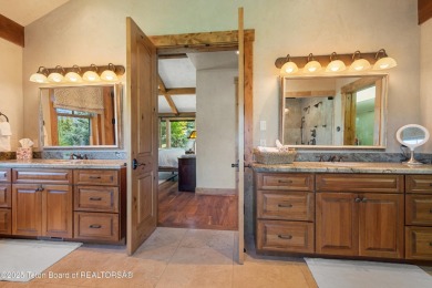 Spacious Larry Berlin designed home on a private cul-de-sac on Jackson Hole Golf and Tennis Club in Wyoming - for sale on GolfHomes.com, golf home, golf lot