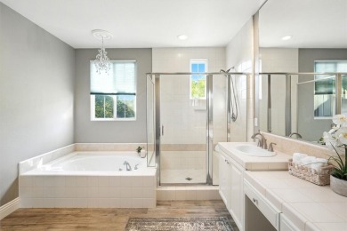 This Valencia Woodlands Ironwood pool home offers a rare large on Valencia Country Club in California - for sale on GolfHomes.com, golf home, golf lot