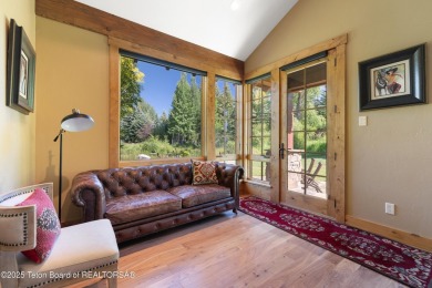 Spacious Larry Berlin designed home on a private cul-de-sac on Jackson Hole Golf and Tennis Club in Wyoming - for sale on GolfHomes.com, golf home, golf lot