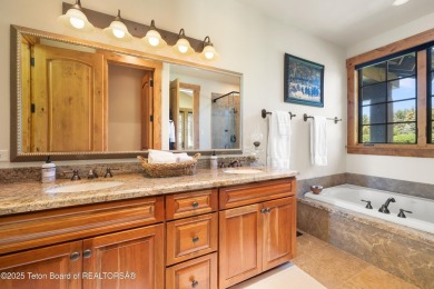 Spacious Larry Berlin designed home on a private cul-de-sac on Jackson Hole Golf and Tennis Club in Wyoming - for sale on GolfHomes.com, golf home, golf lot