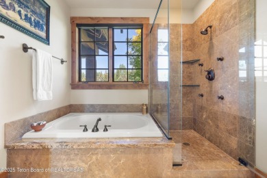 Spacious Larry Berlin designed home on a private cul-de-sac on Jackson Hole Golf and Tennis Club in Wyoming - for sale on GolfHomes.com, golf home, golf lot