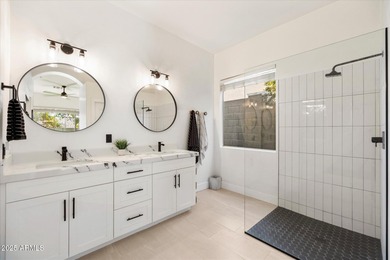 Welcome to this fully remodeled single-level home in the gated on Sanctuary Golf Course At WestWorld in Arizona - for sale on GolfHomes.com, golf home, golf lot