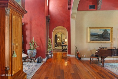 Set on a rare, sprawling one-acre homesite along the Camelback on Camelback Golf Club in Arizona - for sale on GolfHomes.com, golf home, golf lot