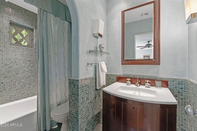 Set on a rare, sprawling one-acre homesite along the Camelback on Camelback Golf Club in Arizona - for sale on GolfHomes.com, golf home, golf lot