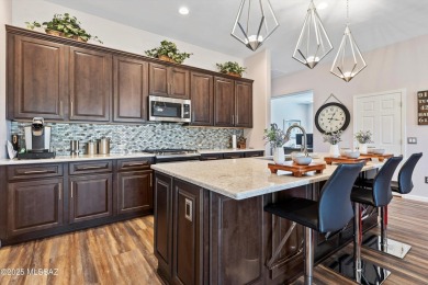 Discover elegance and modern comfort in this stunning Viva model on Saddlebrooke Ranch Golf Club in Arizona - for sale on GolfHomes.com, golf home, golf lot