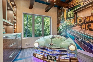 Some homes are built--others are conjured. Set upon 36 private on Begin Oaks Golf in Minnesota - for sale on GolfHomes.com, golf home, golf lot