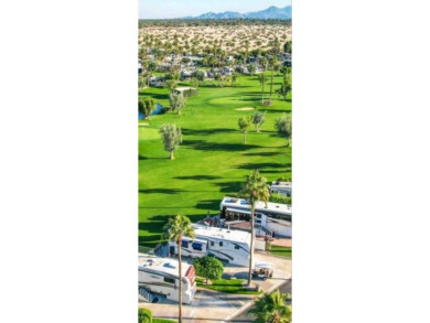 Expansive golf course views from lot 162. Located near hole 7 on Outdoor Resorts/Palm Springs in California - for sale on GolfHomes.com, golf home, golf lot