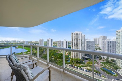 Stunning Intercoastal condo with ocean, golf, and Intracoastal on Turnberry Isle Resort and Club in Florida - for sale on GolfHomes.com, golf home, golf lot