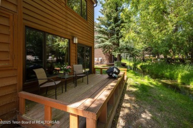 Tucked in the quiet Teton Shadows neighborhood, this upgraded on Jackson Hole Golf and Tennis Club in Wyoming - for sale on GolfHomes.com, golf home, golf lot