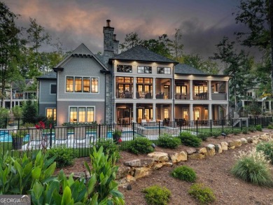 Escape to a private, peaceful lakefront sanctuary in Reynolds on Reynolds Lake Oconee - The Oconee in Georgia - for sale on GolfHomes.com, golf home, golf lot