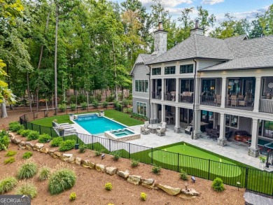 Escape to a private, peaceful lakefront sanctuary in Reynolds on Reynolds Lake Oconee - The Oconee in Georgia - for sale on GolfHomes.com, golf home, golf lot