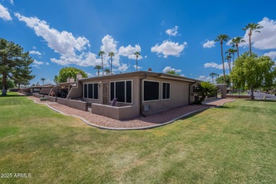 This is the largest townhome in Sun Lakes! 2 bed 2 bath home on Cottonwood Country Club in Arizona - for sale on GolfHomes.com, golf home, golf lot