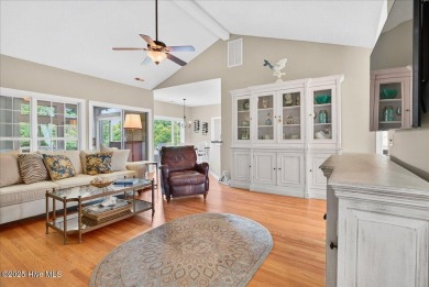Discover easy coastal living in this beautifully updated on Members Club At St. James Plantation in North Carolina - for sale on GolfHomes.com, golf home, golf lot