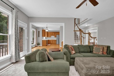 Discover exceptional space in this captivating 4BD/4.5BA on Highland Creek Golf Club in North Carolina - for sale on GolfHomes.com, golf home, golf lot