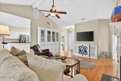 Discover easy coastal living in this beautifully updated on Members Club At St. James Plantation in North Carolina - for sale on GolfHomes.com, golf home, golf lot