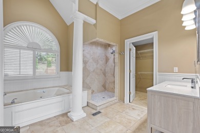 All-Brick Executive Home in Smokerise Plantation - Steps from on Canongate At Flat Creek Club in Georgia - for sale on GolfHomes.com, golf home, golf lot