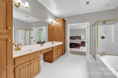 Discover exceptional space in this captivating 4BD/4.5BA on Highland Creek Golf Club in North Carolina - for sale on GolfHomes.com, golf home, golf lot