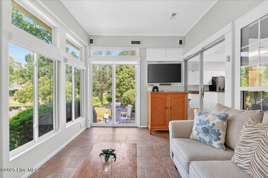 Discover easy coastal living in this beautifully updated on Members Club At St. James Plantation in North Carolina - for sale on GolfHomes.com, golf home, golf lot