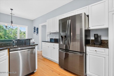 Discover easy coastal living in this beautifully updated on Members Club At St. James Plantation in North Carolina - for sale on GolfHomes.com, golf home, golf lot