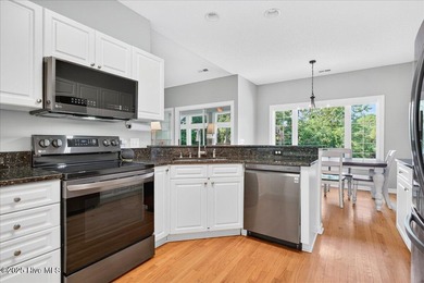 Discover easy coastal living in this beautifully updated on Members Club At St. James Plantation in North Carolina - for sale on GolfHomes.com, golf home, golf lot