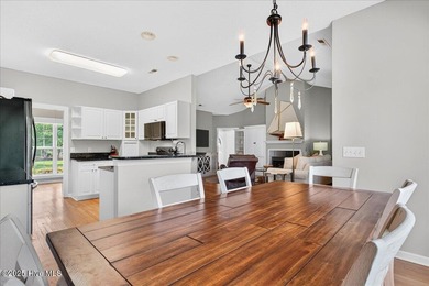 Discover easy coastal living in this beautifully updated on Members Club At St. James Plantation in North Carolina - for sale on GolfHomes.com, golf home, golf lot