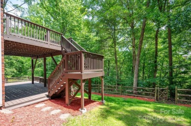 Discover exceptional space in this captivating 4BD/4.5BA on Highland Creek Golf Club in North Carolina - for sale on GolfHomes.com, golf home, golf lot
