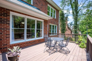 Discover exceptional space in this captivating 4BD/4.5BA on Highland Creek Golf Club in North Carolina - for sale on GolfHomes.com, golf home, golf lot