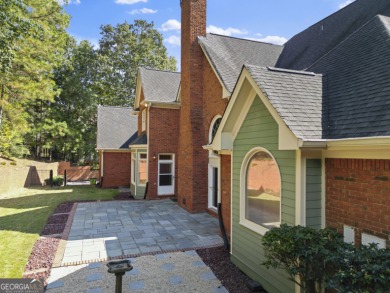 All-Brick Executive Home in Smokerise Plantation - Steps from on Canongate At Flat Creek Club in Georgia - for sale on GolfHomes.com, golf home, golf lot