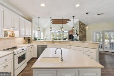 our private pool, golf course views, and space for everyone-all on Oak Grove Island Golf and Country Club in Georgia - for sale on GolfHomes.com, golf home, golf lot