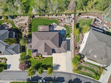 Perched at the base of Draper's scenic rolling hills and backing on Hidden Valley Country Club in Utah - for sale on GolfHomes.com, golf home, golf lot