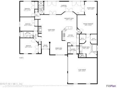 Immaculate home boasting over 2700 square feet of elegance and on Magnolia Point Golf and Country Club in Florida - for sale on GolfHomes.com, golf home, golf lot