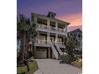 A stunning home situated directly on the Intracoastal Waterway on Myrtlewood Golf Course and Club  in South Carolina - for sale on GolfHomes.com, golf home, golf lot