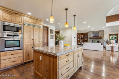 The custom-built residence oozes curb appeal from every angle on Jeremy Golf and Country Club in Utah - for sale on GolfHomes.com, golf home, golf lot