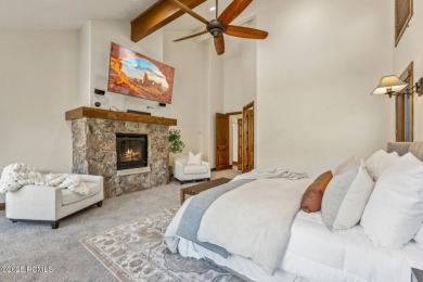 The custom-built residence oozes curb appeal from every angle on Jeremy Golf and Country Club in Utah - for sale on GolfHomes.com, golf home, golf lot
