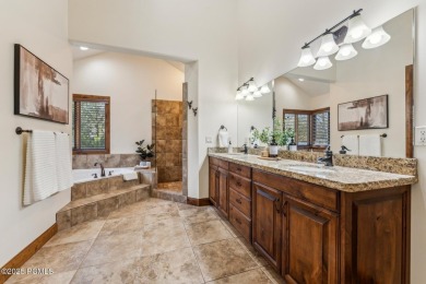 The custom-built residence oozes curb appeal from every angle on Jeremy Golf and Country Club in Utah - for sale on GolfHomes.com, golf home, golf lot